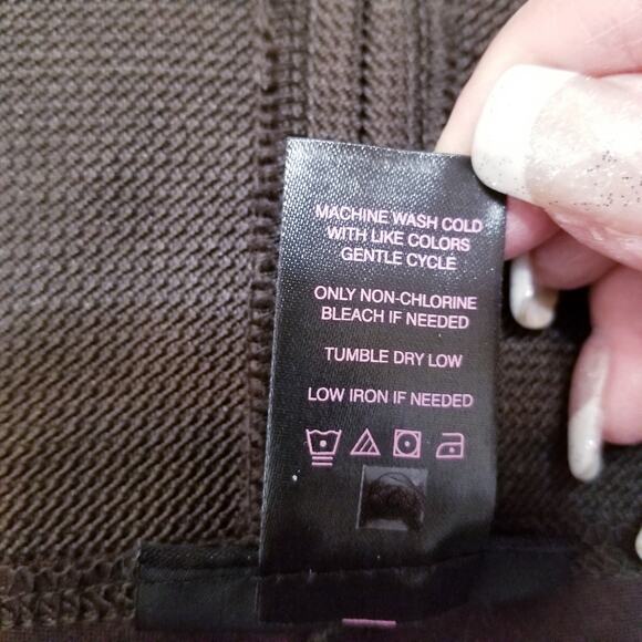 NWT's-Slim Sation by Multiples Brown Pull On Tummy Slimming Stretch Pants Sz 10 - Picture 7 of 7